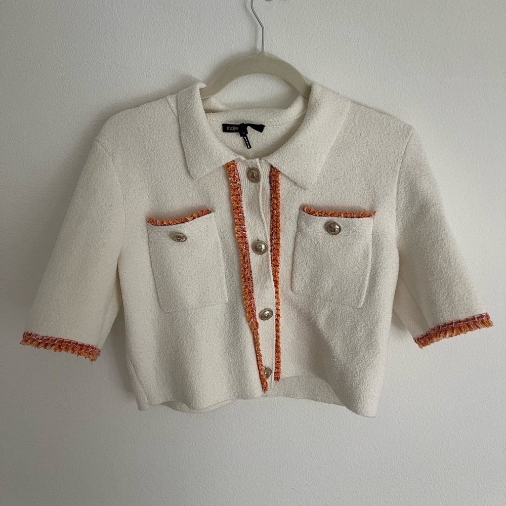 Maje short jacket cardigan